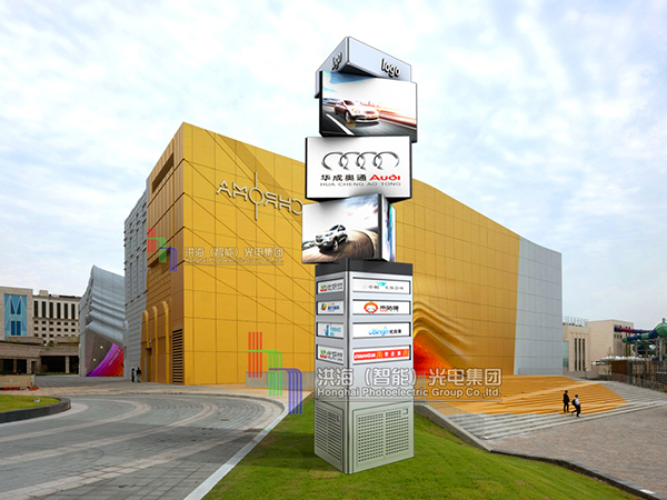 三層旋轉(zhuǎn)屏-幾種不同款項(xiàng)的三層旋轉(zhuǎn)led屏展示！